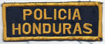 Parche de pecho de la Policía Nacional de Honduras. 