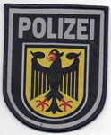 Parche de brazo de la Bundespolizei (Policía Federal Alemana).