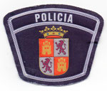 Parche de brazo genérico de las Policías Locales de Castilla y León