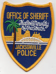Parche de brazo de la Policía Local de Jacksonville.