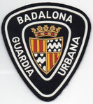 Parche de brazo de la Guárdia Urbana de Badalona (Hasta 1982).