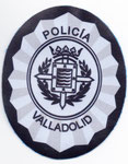 Parche de pecho de la Policía Municipal de Valladolid (desde 2010)