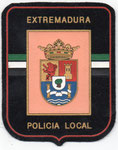 Parche de brazo de las Policías Locales de Extremadura.