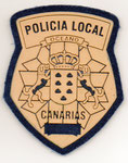 Parche de pecho genérico de las Policías Locales de Canarias.