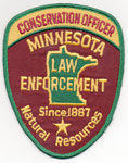 Parche de brazo de la Oficina de Conservación de los Recursos Naturales de Minnesota.