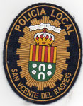 Parche de pecho de la Policía Local de San Vicente del Raspeig