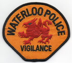 Parche de brazo de la Unidad de Vigilancia de la Policía de Waterloo