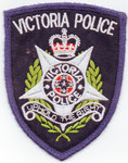 Parche de brazo de la Policía Estatal de Victoria (Australia)