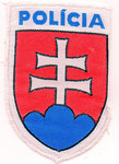 Parche de brazo de la Policía Nacional de Eslovaquia.