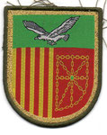 Parche de brazo del uniforme de campaña de la Tercera Subinspección General del Ejército (Pirenaica). 