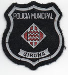 Parche de pecho de la Policía Local de Gerona.