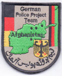Parche de brazo de los Equipos de la Policía Alemana instructores de la Policía de Afganistán (GPPT)