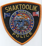 Parche de brazo de la Policía de Shaktoolik.