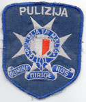 Parche de brazo de la Policía Militar de Malta