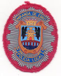 Parche de pecho de la Policía Local de Miranda de Ebro (actual)