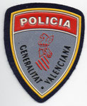 Parche de brazo de las Unidades Adscritas del CNP a la Comunidad Valenciana
