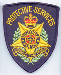 Parche de brazo de los Servicios de Protección de la Policía de Victoria