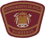 Parche de brazo de Bomberos del Ayuntamiento de Ávila.