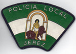 Parche de brazo de la Policía Local de Jerez de la Frontera