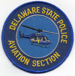 Parche de brazo de la Unidad Aérea de la Policía del Estado de Deleware