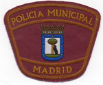 Parche de brazo de la Policía Municipal de Madrid (hasta 2005)