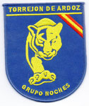 Parche de brazo del Grupo de Noches de la Comisaria Local de Torrejón de Ardoz