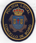 Escudo de la Policía Local del Concello de Boiro