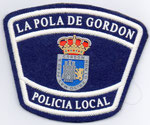 Parche de brazo de la Policía Local de la Pola de Gordón (León)