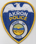 Parche de brazo de la Policía Local de Akron