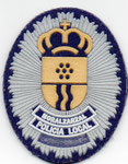 Parche de pecho de la Policía Local de Morazarzal (actual)