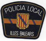 Parche de brazo genérico de las Policías Locales de las Islas Baleares