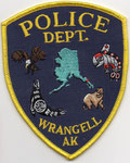 Parche de brazo de la Policía de Wrangell.