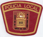 Parche del brazo Derecho de la Policía Local de Ávila.