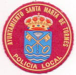 Parche de brazo de la Policía Local de Santa Marta de Tormes.