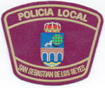 Parche de brazo de la Policía Local de San Sebastián de los Reyes.