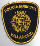 Parche de brazo de la Policía Municipal de Valladolid (hasta 2010).