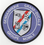 Parche de brazo del Grupo Movil de la Gendarmería Grand-Ducale.