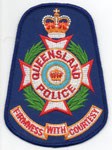Parche de brazo de la Policía de Queensland.