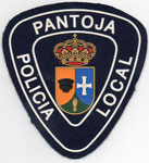 Parche de brazo de la Policía Local de Pantoja.