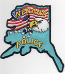 Parche de brazo de la Policía de Nenana.
