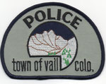 Parche de brazo de la Policía de Town of Vail.