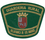 Parche de brazo de la Guardería Rural de Villafranca de los Barrios (Badajoz)