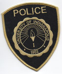 Parche de brazo del Departamento de Policía de la Universidad de Indianapolis.