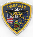 Parche de brazo de la Policía de Evansville