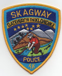 Parche de brazo de la Policía de Skagway.