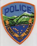 Parche de brazo de la Policía de Seward.
