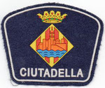 Parche de brazo de la Policía Local de Ciutadella (Menorca)