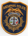 Parche de brazo de la Policía de Memphis