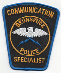Parche de brazo de la Unidad de Comunicaciones de la División de Policía de Brunswick