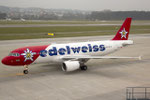 Airbus A320 Edelweiss HB-IHY